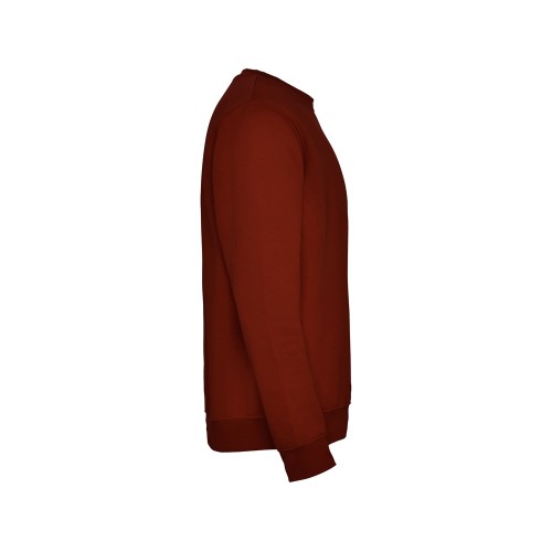 Свитшот с начесом "Clasica" унисекс, гранатовый