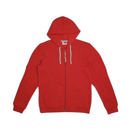 Толстовка на молнии "Perform" женская, красный