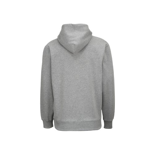 Толстовка с капюшоном оверсайз «Lisbon» унисекс, серый меланж
