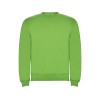 Свитшот с начесом "Clasica" унисекс, зеленое яблоко
