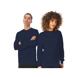 Свитшот «Warsaw» 220гр, унисекс, темно-синий