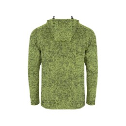 Толстовка на молнии "Everest", меланжевый салатовый