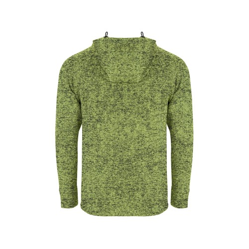 Толстовка на молнии "Everest", меланжевый салатовый