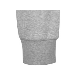 Толстовка с капюшоном «Dublin» мужская, серый меланж/белый меланж