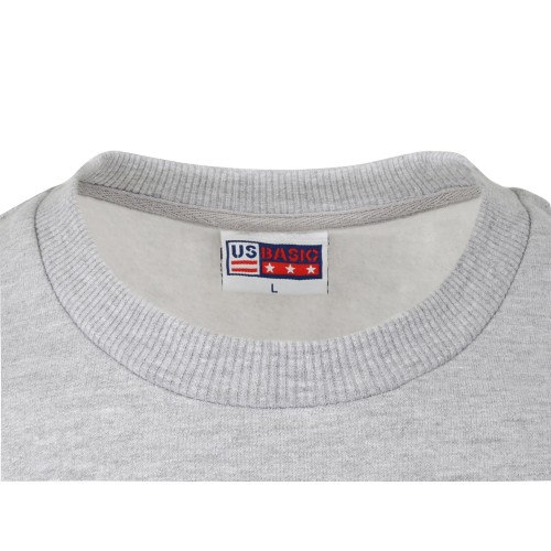 Свитшот "Motion" унисекс с начесом, серый меланж