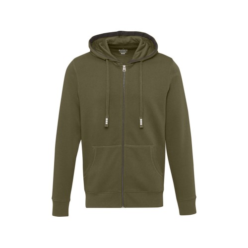 Толстовка «Арора» мужская с капюшоном, зеленый лесной