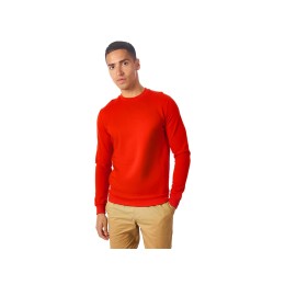 Свитшот "Motion" унисекс с начесом, красный