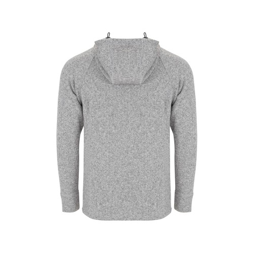 Толстовка на молнии "Everest", меланжевый белый