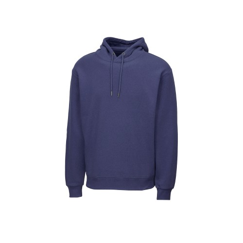 Толстовка с капюшоном оверсайз «Lisbon» унисекс, темно-синий