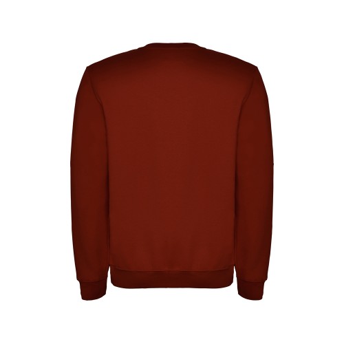 Свитшот с начесом "Clasica" унисекс, гранатовый