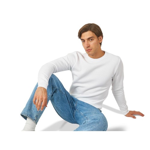 Толстовка промо "London" мужская, белый