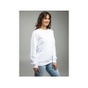 Толстовка втачной рукав. Модель 1 (Футер петлевой) (Размер 46-176, Цвет Белый)