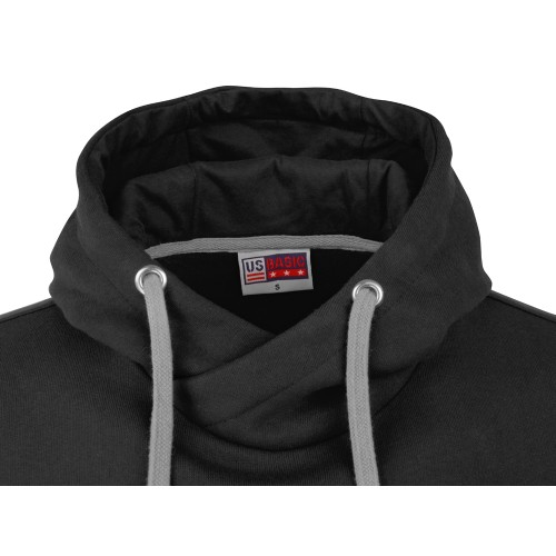 Толстовка унисекс "Stream" с капюшоном, черный