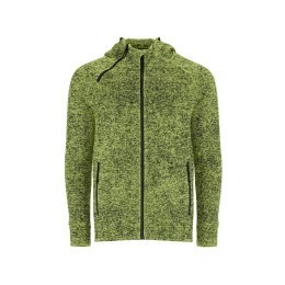 Толстовка на молнии "Everest", меланжевый салатовый