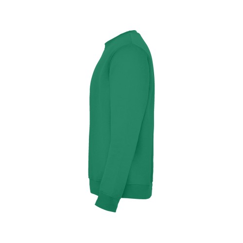 Свитшот с начесом "Clasica" унисекс, зеленый