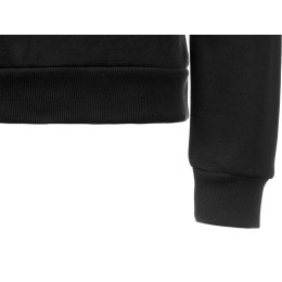 Толстовка с капюшоном "Amsterdam" мужская, черный/серый меланж