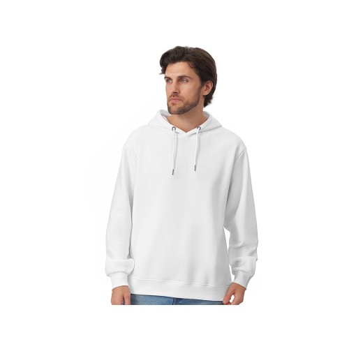 Толстовка с капюшоном оверсайз «Lisbon» унисекс, белый