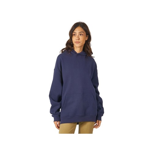 Толстовка с капюшоном оверсайз «Berlin» унисекс, темно-синий