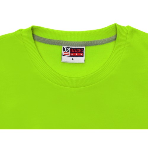 Свитшот "Motion" унисекс с начесом, зеленое яблоко