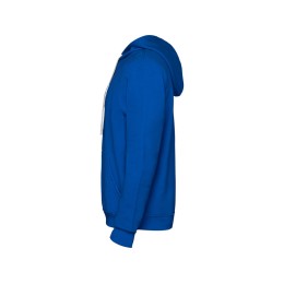 Толстовка с капюшоном "Urban" мужская, королевский синий/белый