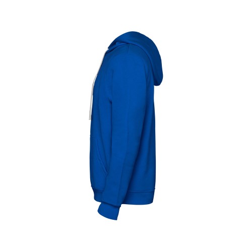 Толстовка с капюшоном "Urban" мужская, королевский синий/белый