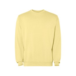 Свитшот «Jaya» унисекс, солнечно-желтый выстиранный WASHED