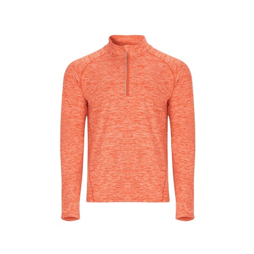 Толстовка "Melbourne", оранжевый меланж