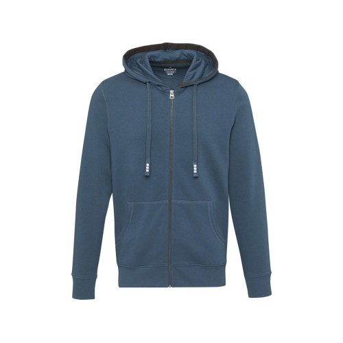 Толстовка «Арора» мужская с капюшоном, серо-синий
