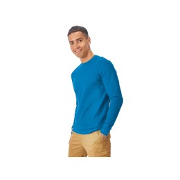 Свитшот "Motion" унисекс с начесом, голубой