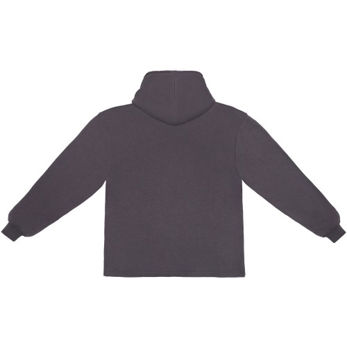 Худи оверсайз «Alpha.01» унисекс, темно-серый