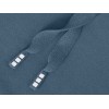 Худи унисекс Лагуна, серо-синий