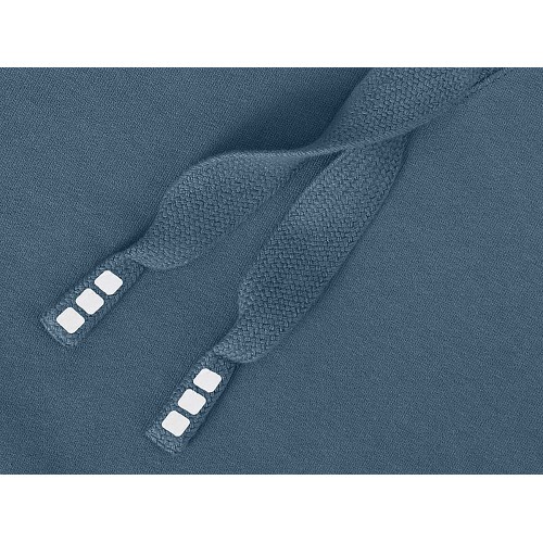 Худи унисекс Лагуна, серо-синий