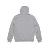 Толстовка унисекс "Stream" с капюшоном, серый меланж