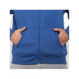 Толстовка на молнии "Montblanc" унисекс, королевский синий