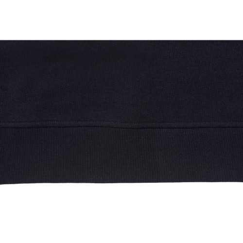 Толстовка оверсайз с капюшоном на молнии «Monaco», темно-синий