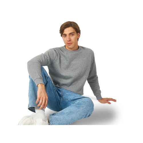 Толстовка "Rome" мужская, серый меланж