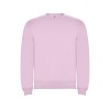 Свитшот с начесом "Clasica" унисекс, светло-розовый