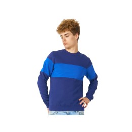 Свитшот блокинг «Edinburgh», нейви/кл.синий, мужской