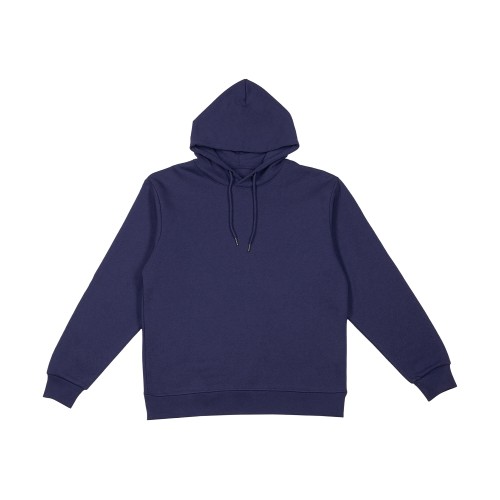 Толстовка с капюшоном оверсайз «Lisbon» унисекс, темно-синий