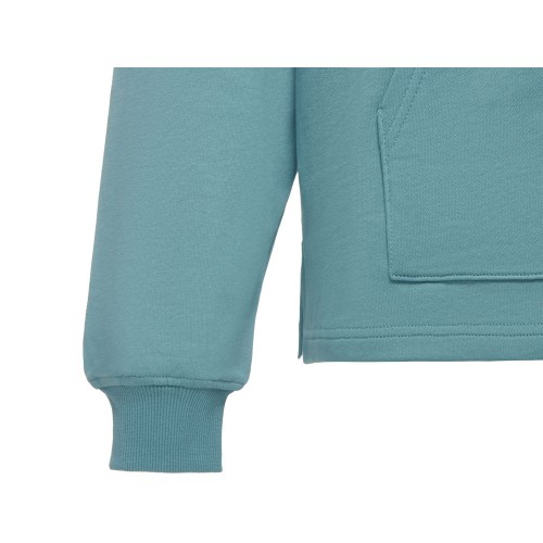 Худи оверсайз «Alpha.01» унисекс, пыльный бирюзовый