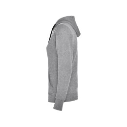 Толстовка с капюшоном "Urban" женская, серый/черный