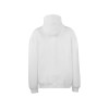 Толстовка оверсайз с капюшоном на молнии «Monaco», белый