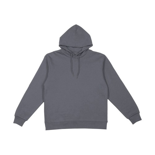 Толстовка с капюшоном оверсайз «Lisbon» унисекс, темно-серый