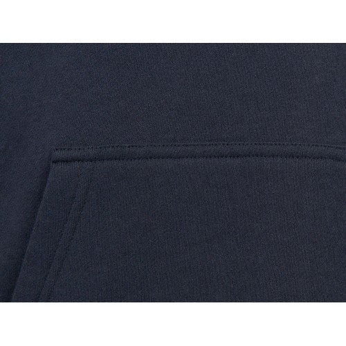 Толстовка с капюшоном оверсайз «Berlin» унисекс, темно-синий