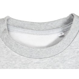 Свитшот блокинг «Edinburgh», серый меланж/белый, мужской