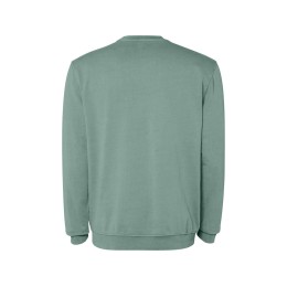 Свитшот «Jaya» унисекс, сине-зеленый выстиранный