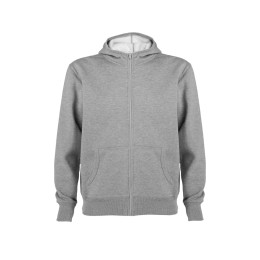 Толстовка на молнии "Montblanc" унисекс, серый меланж