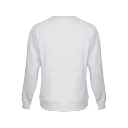 Свитшот оверсайз с рукавом реглан «Belgrade», унисекс, серый меланж