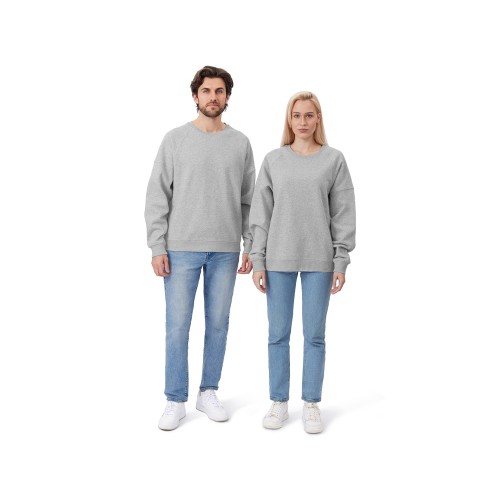 Свитшот оверсайз «Paris», унисекс, серый меланж