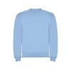Свитшот с начесом "Clasica" унисекс, небесно-голубой